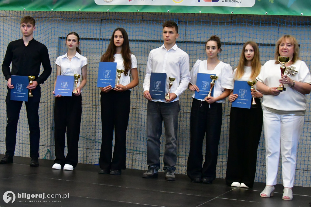Powiat biłgorajski nagrodził młodych sportowców