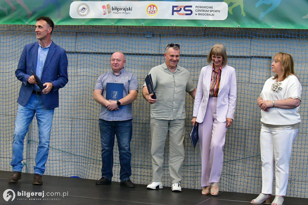 Powiat biłgorajski nagrodził młodych sportowców