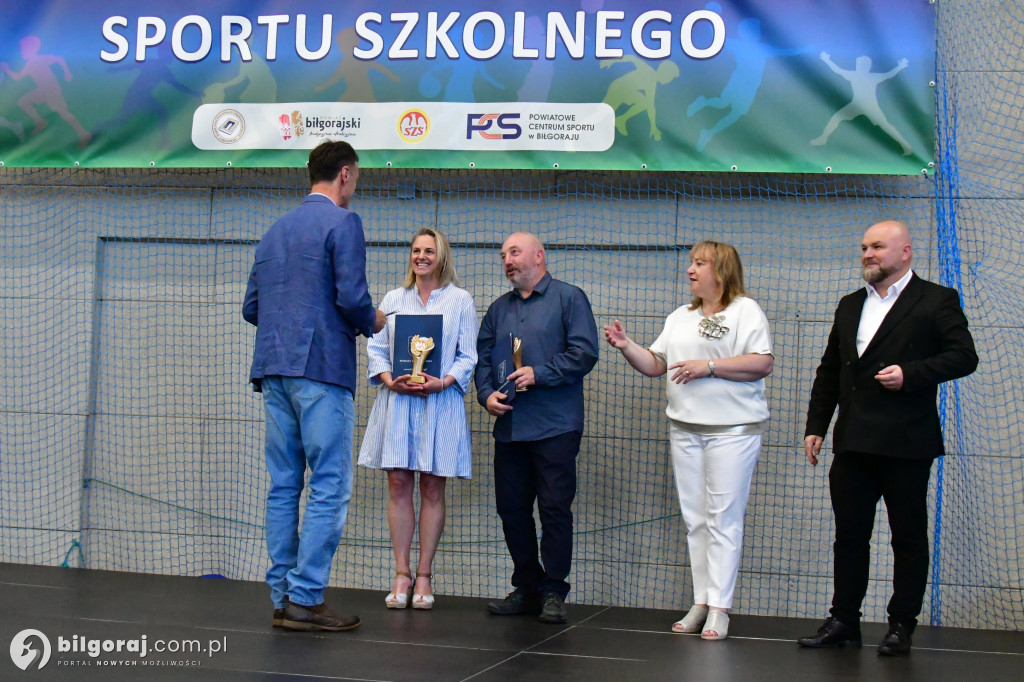 Powiat biłgorajski nagrodził młodych sportowców