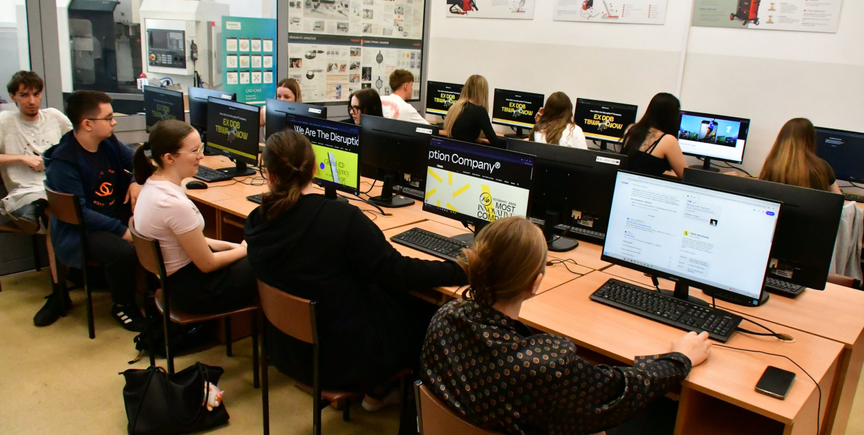 Szkolenie z reklamy dla uczniów ZSZiO w Biłgoraju