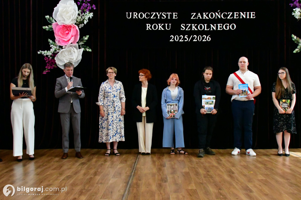 Zakończenie roku szkolnego w ZSZiO w Biłgoraju