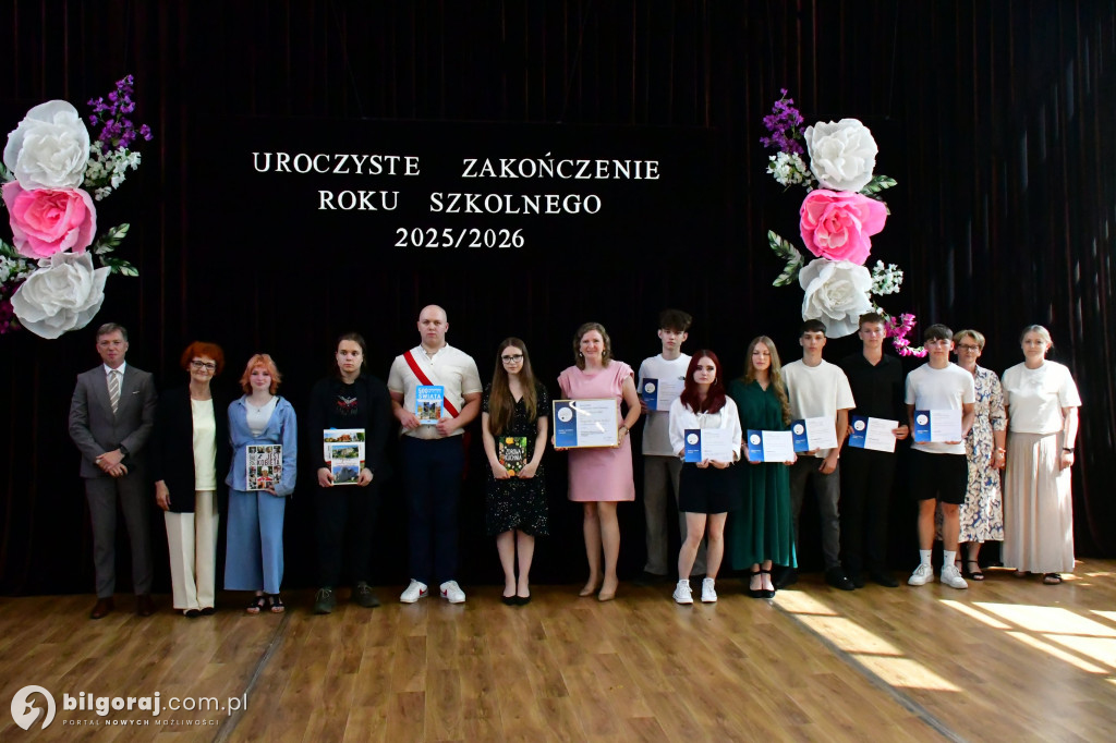 Zakończenie roku szkolnego w ZSZiO w Biłgoraju