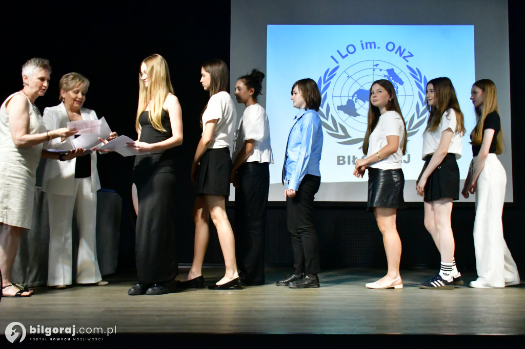 Koniec roku szkolnego w I LO im. ONZ