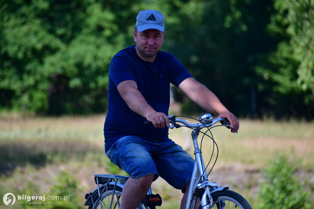 Rajd rowerowy puszczańskim szlakiem w Brodziakach