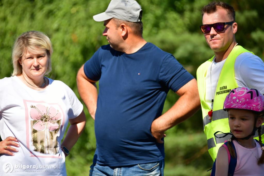 Rajd rowerowy puszczańskim szlakiem w Brodziakach
