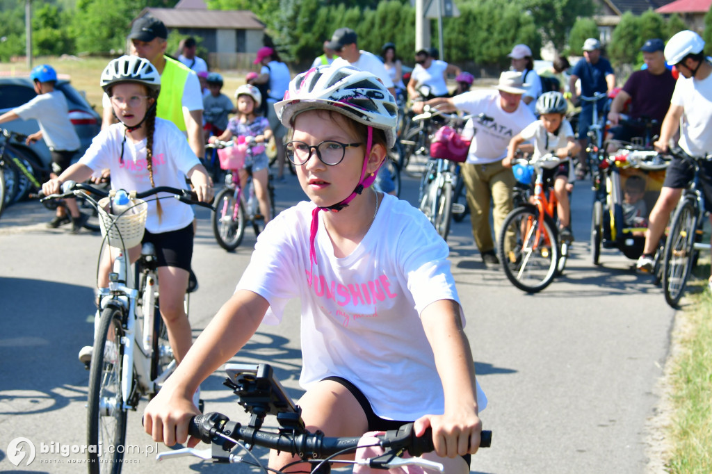 Rajd rowerowy puszczańskim szlakiem w Brodziakach