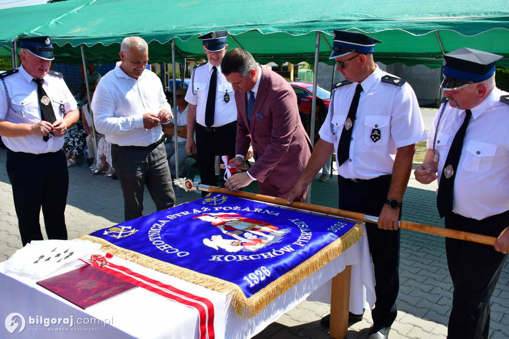 100-lecie OSP Korchów Pierwszy gmina Księżpol