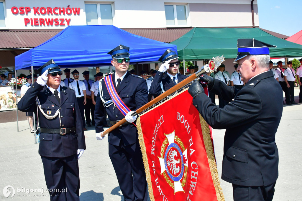 100-lecie OSP Korchów Pierwszy gmina Księżpol