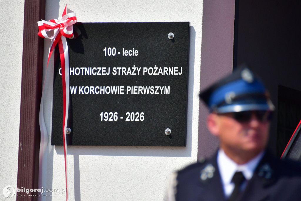 100-lecie OSP Korchów Pierwszy gmina Księżpol