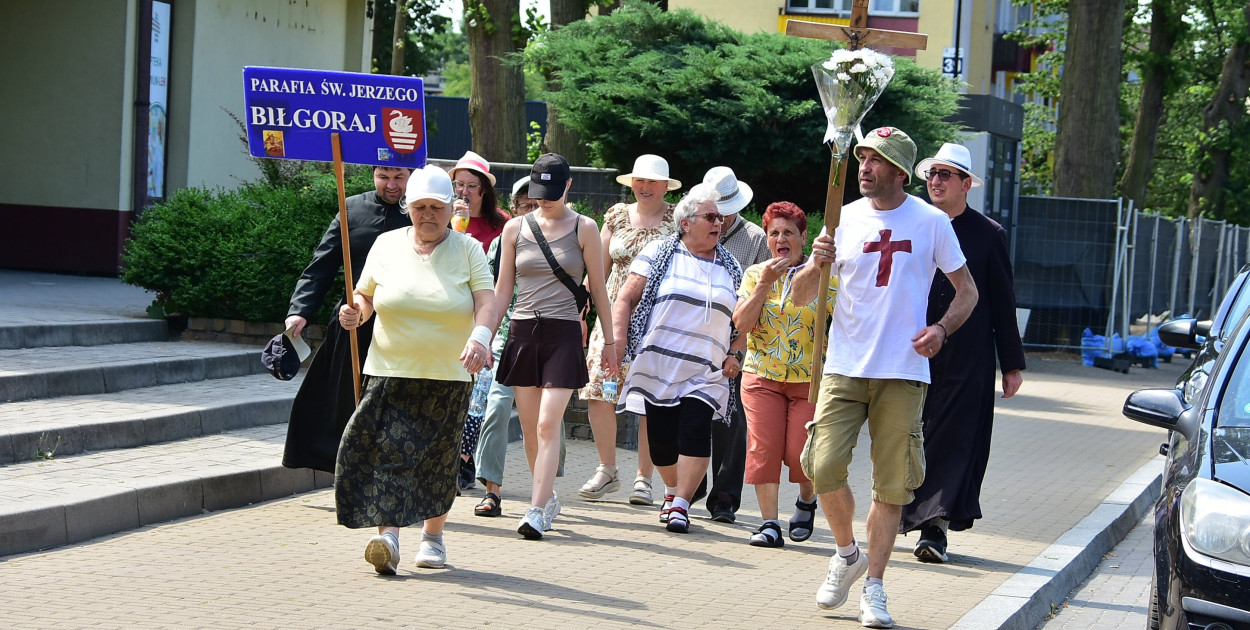 Ruszyła piesza pielgrzymka Biłgoraj - Krasnobród