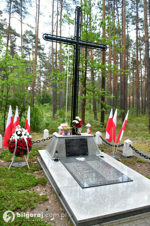 Rocznica mordu partyzantów na Rapach k/Biłgoraja
