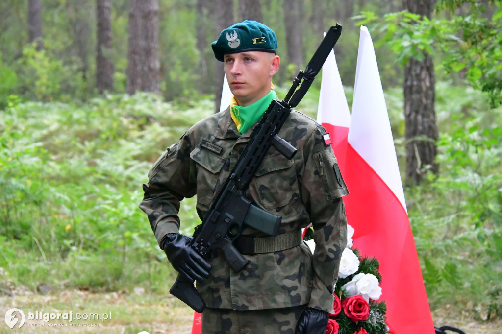 Rocznica mordu partyzantów na Rapach k/Biłgoraja
