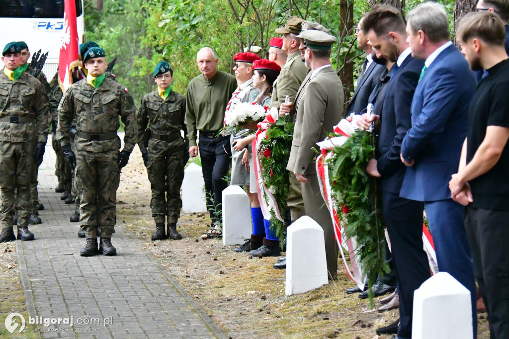 Rocznica mordu partyzantów na Rapach k/Biłgoraja