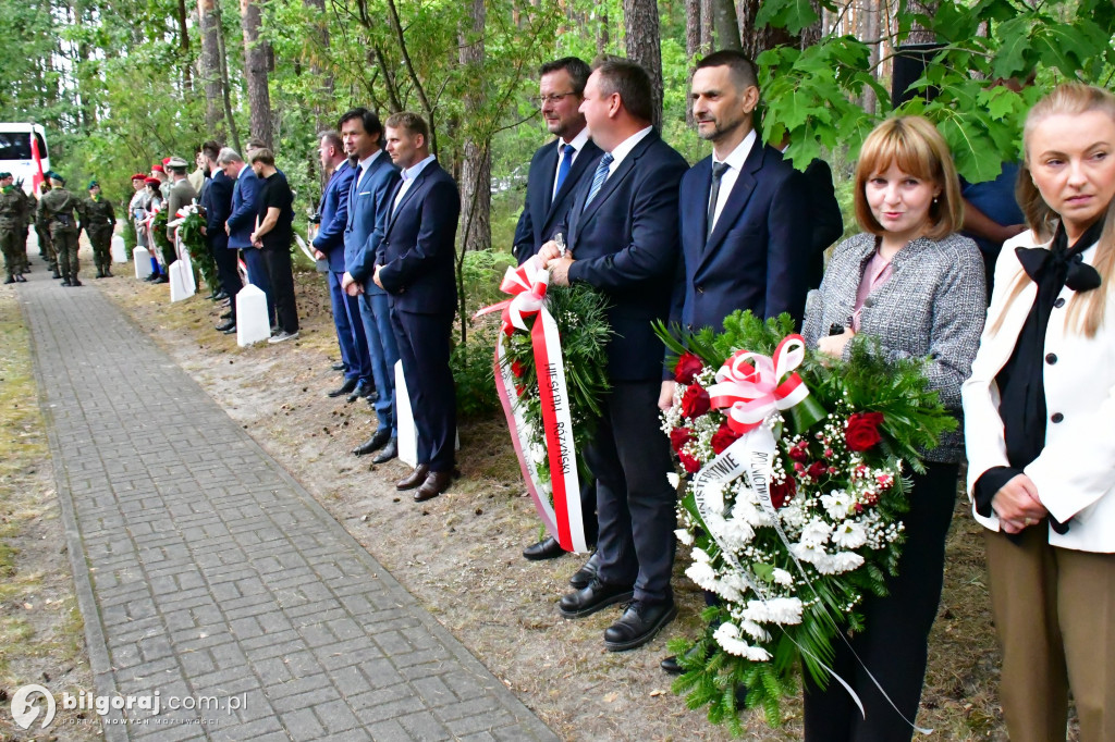 Rocznica mordu partyzantów na Rapach k/Biłgoraja