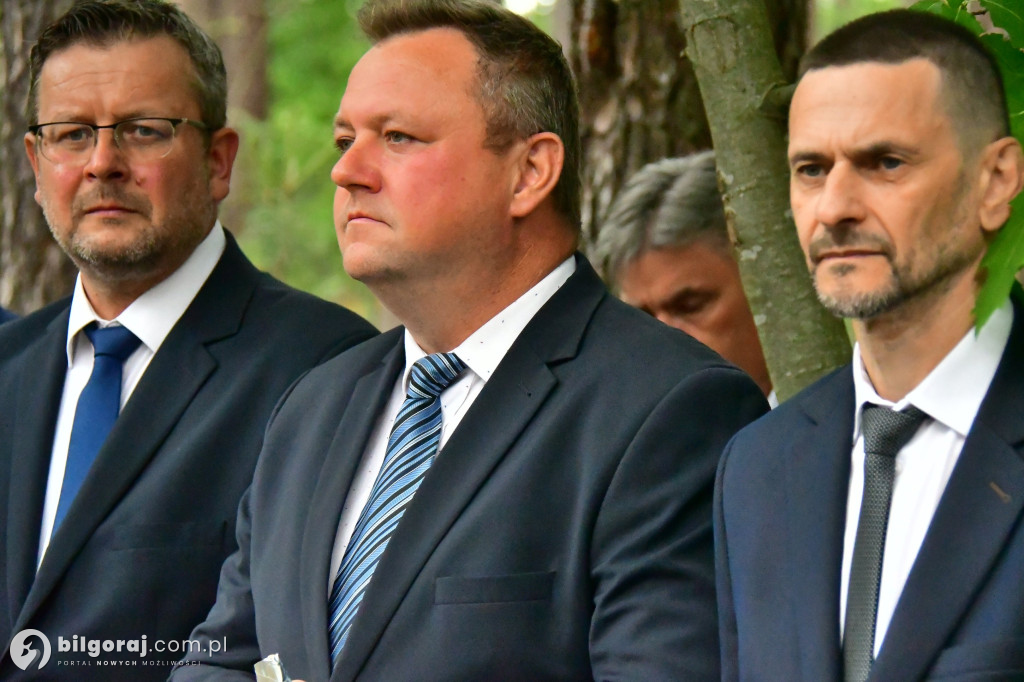 Rocznica mordu partyzantów na Rapach k/Biłgoraja