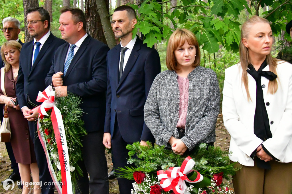 Rocznica mordu partyzantów na Rapach k/Biłgoraja