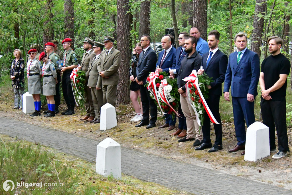 Rocznica mordu partyzantów na Rapach k/Biłgoraja