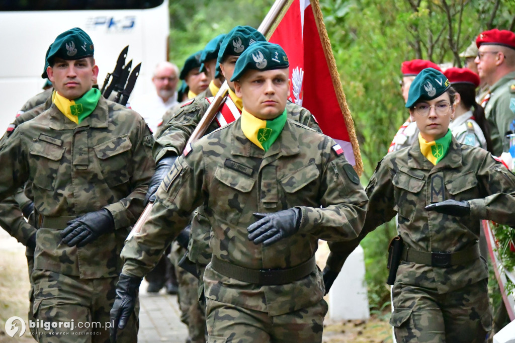Rocznica mordu partyzantów na Rapach k/Biłgoraja