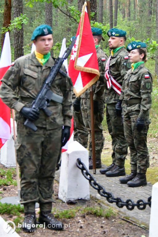 Rocznica mordu partyzantów na Rapach k/Biłgoraja
