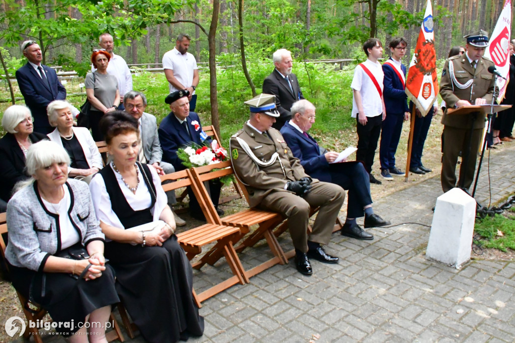 Rocznica mordu partyzantów na Rapach k/Biłgoraja
