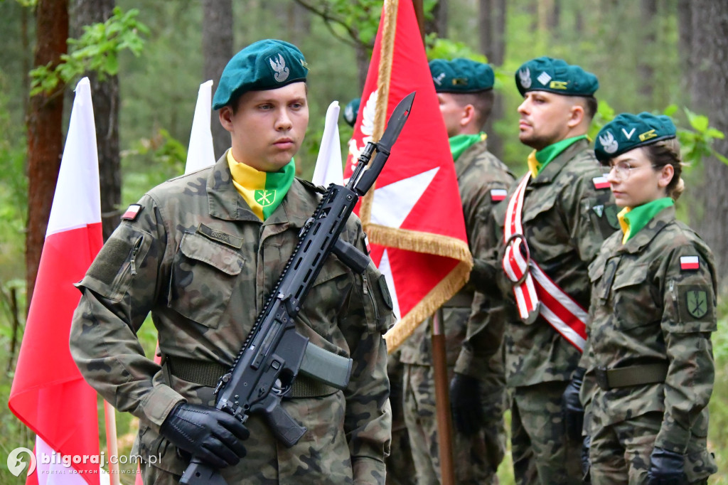 Rocznica mordu partyzantów na Rapach k/Biłgoraja