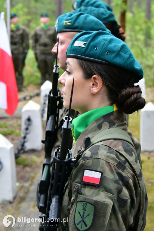 Rocznica mordu partyzantów na Rapach k/Biłgoraja