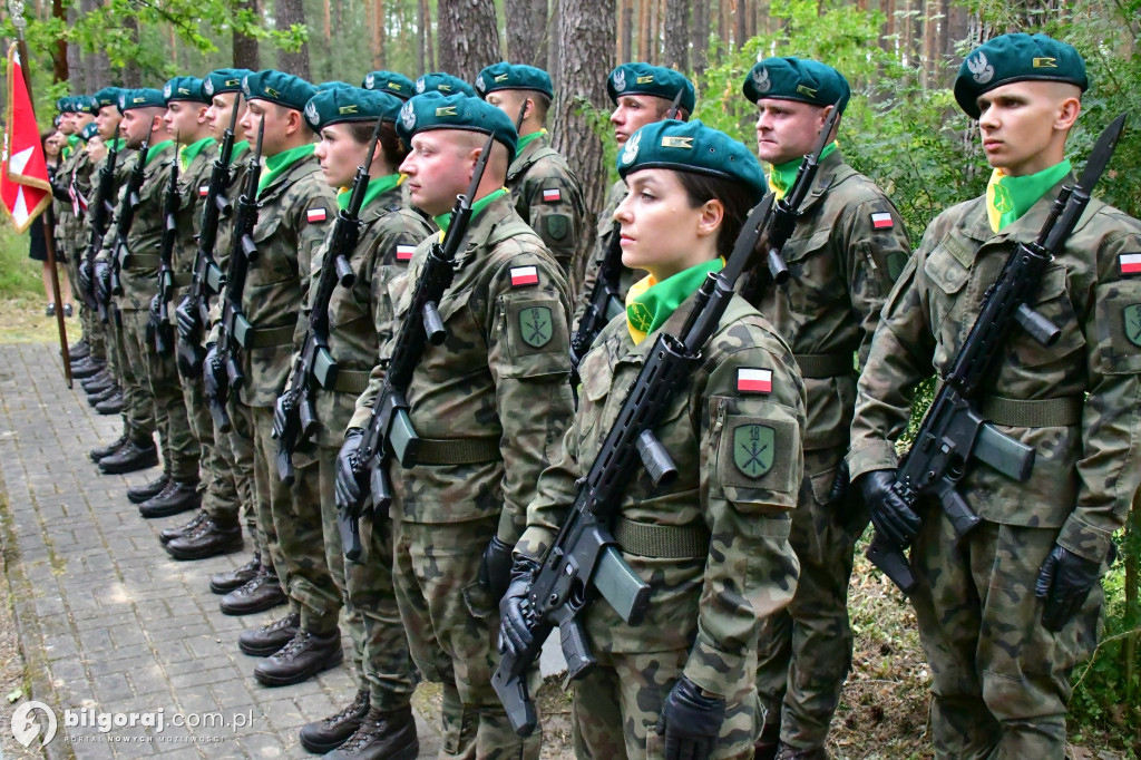 Rocznica mordu partyzantów na Rapach k/Biłgoraja