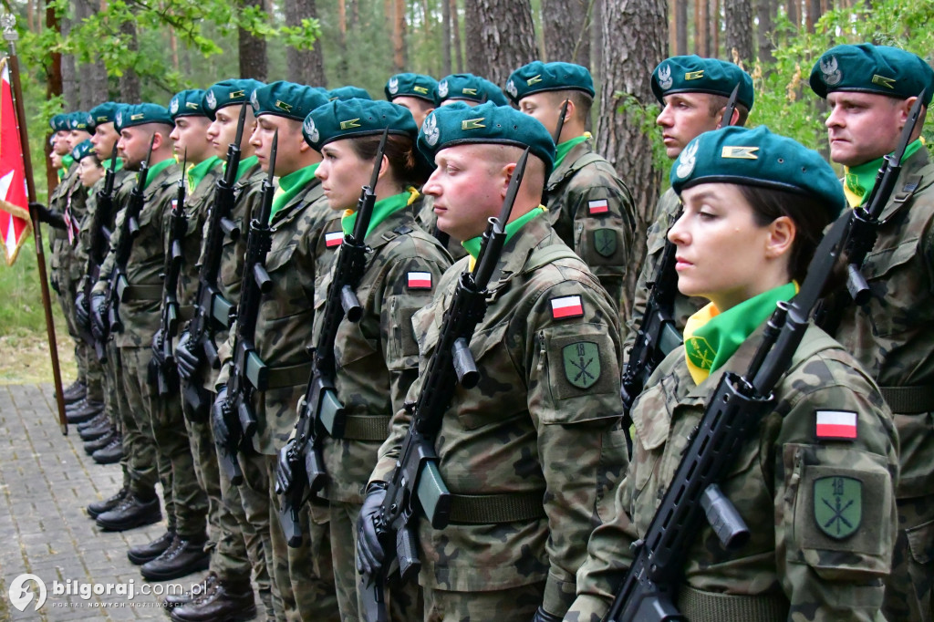 Rocznica mordu partyzantów na Rapach k/Biłgoraja
