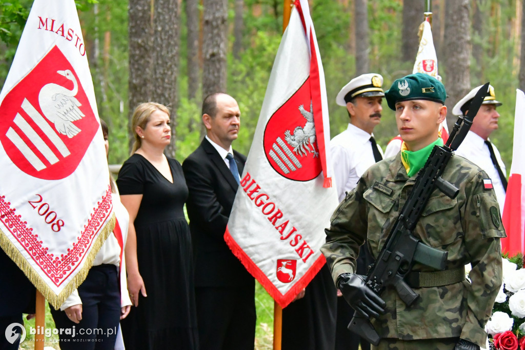 Rocznica mordu partyzantów na Rapach k/Biłgoraja
