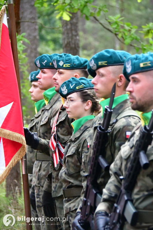Rocznica mordu partyzantów na Rapach k/Biłgoraja