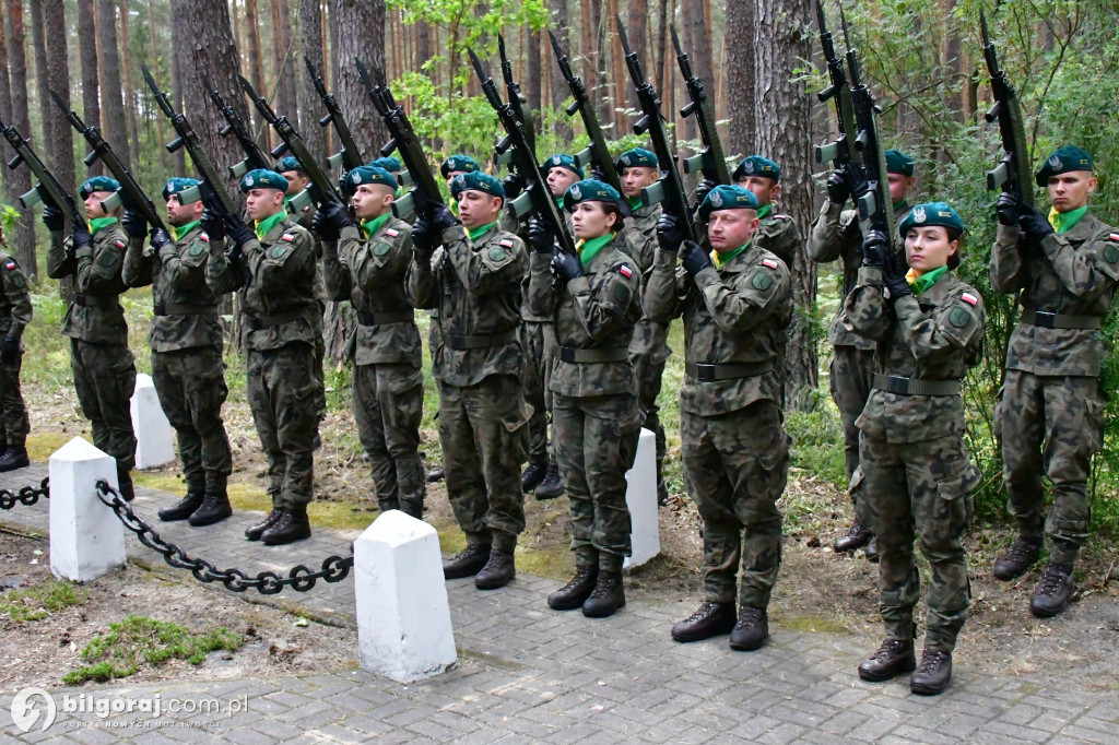 Rocznica mordu partyzantów na Rapach k/Biłgoraja