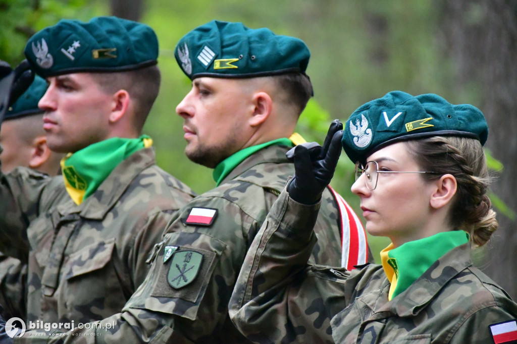 Rocznica mordu partyzantów na Rapach k/Biłgoraja