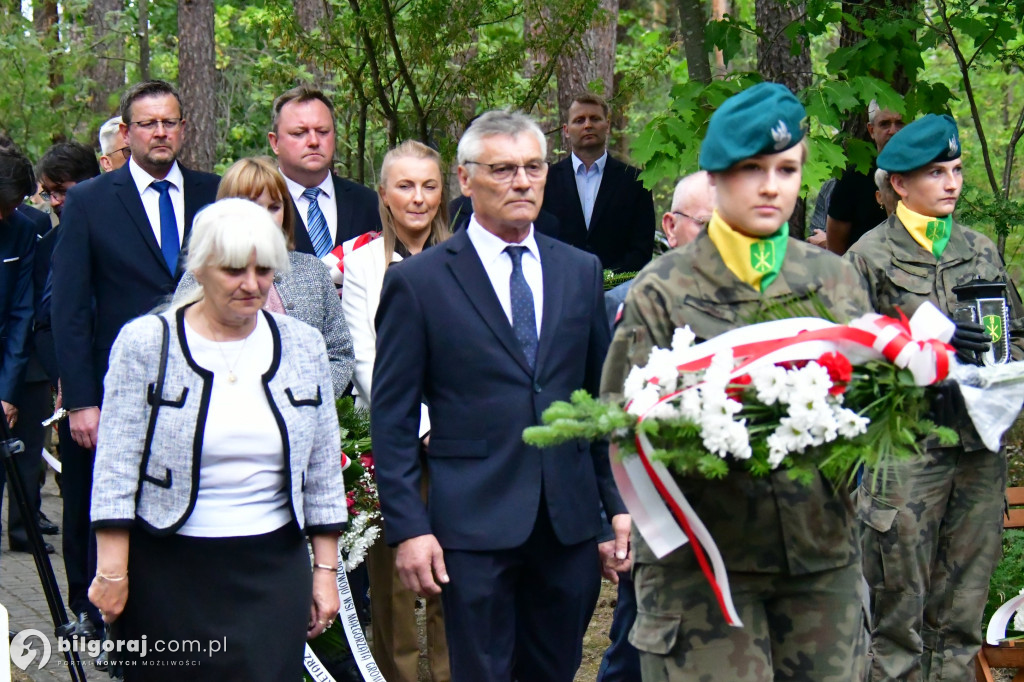 Rocznica mordu partyzantów na Rapach k/Biłgoraja
