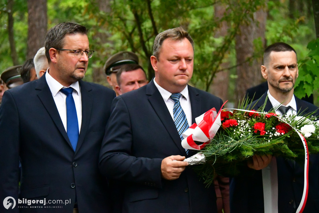 Rocznica mordu partyzantów na Rapach k/Biłgoraja