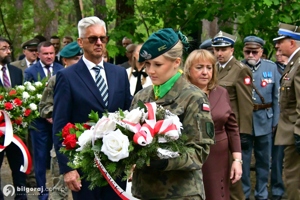 Rocznica mordu partyzantów na Rapach k/Biłgoraja