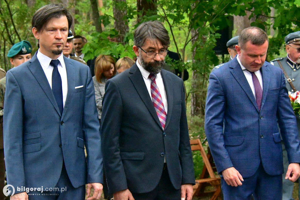 Rocznica mordu partyzantów na Rapach k/Biłgoraja