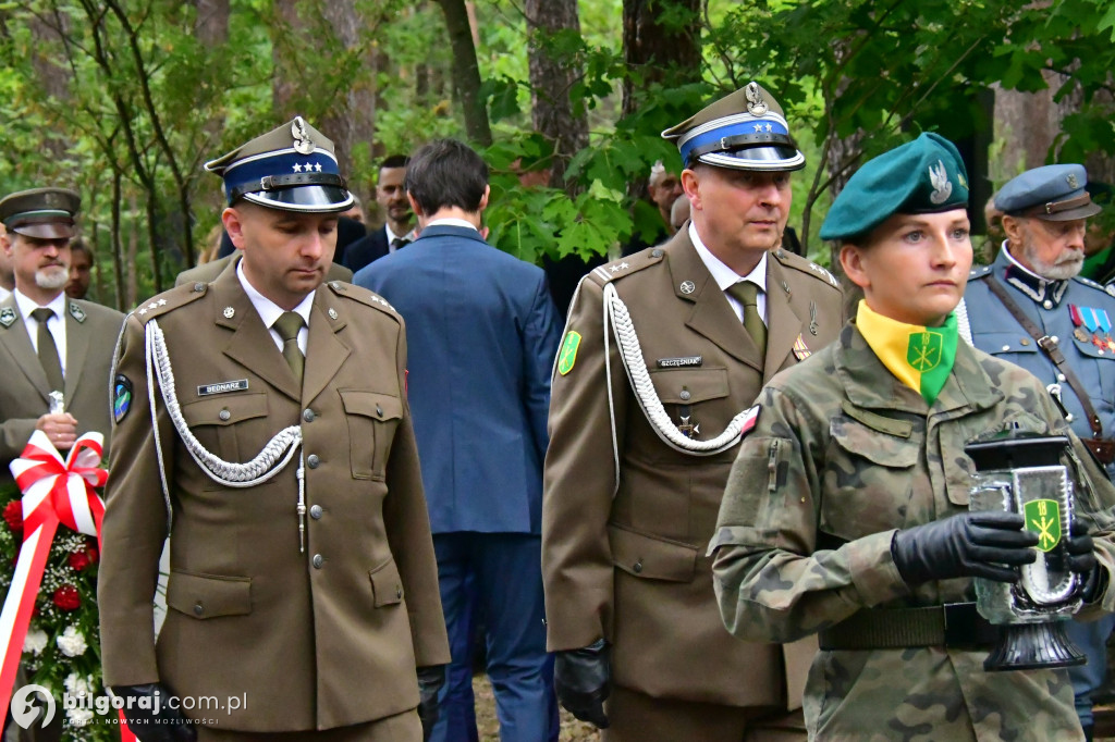 Rocznica mordu partyzantów na Rapach k/Biłgoraja