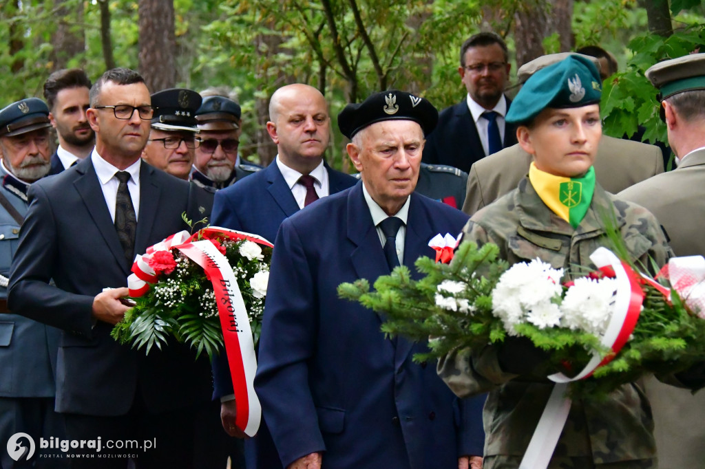 Rocznica mordu partyzantów na Rapach k/Biłgoraja