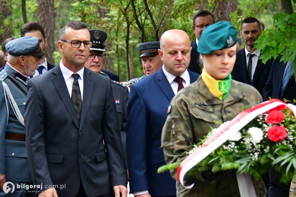 Rocznica mordu partyzantów na Rapach k/Biłgoraja