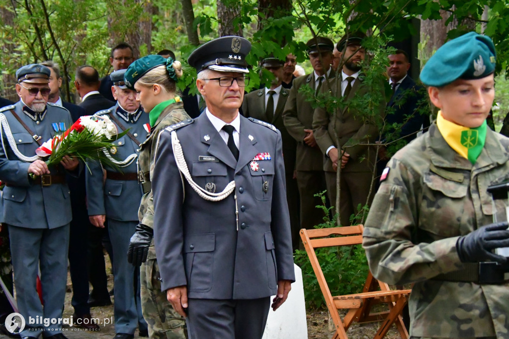 Rocznica mordu partyzantów na Rapach k/Biłgoraja