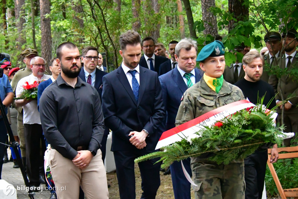 Rocznica mordu partyzantów na Rapach k/Biłgoraja