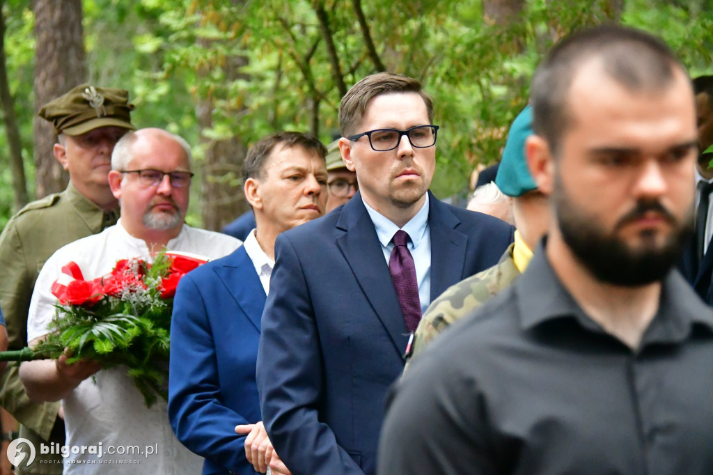 Rocznica mordu partyzantów na Rapach k/Biłgoraja