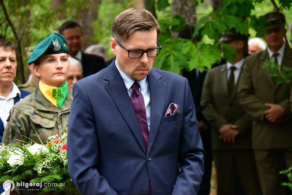 Rocznica mordu partyzantów na Rapach k/Biłgoraja