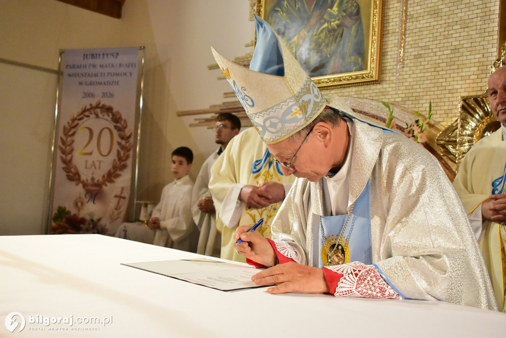 Gromada k/Biłgoraja. Jubileusz 20-lecia parafii