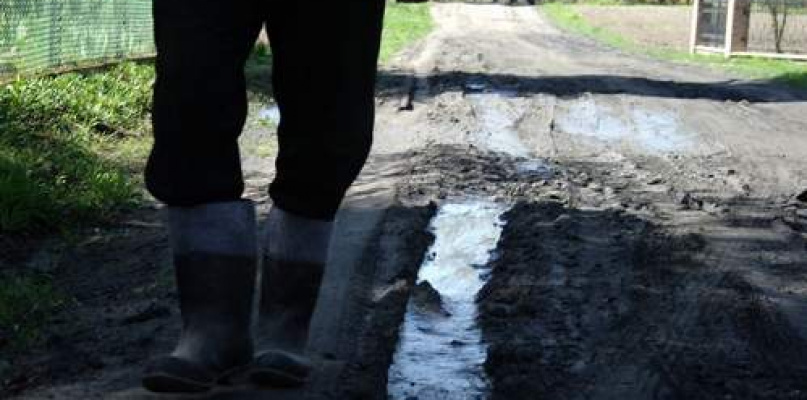 Korytków Duży: Gospodarze protestują przeciwko przebudowie drogi nr 835