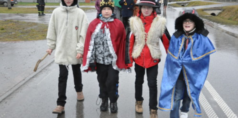 Przez Łukowę przeszedł orszak Trzech Króli (FOTO)