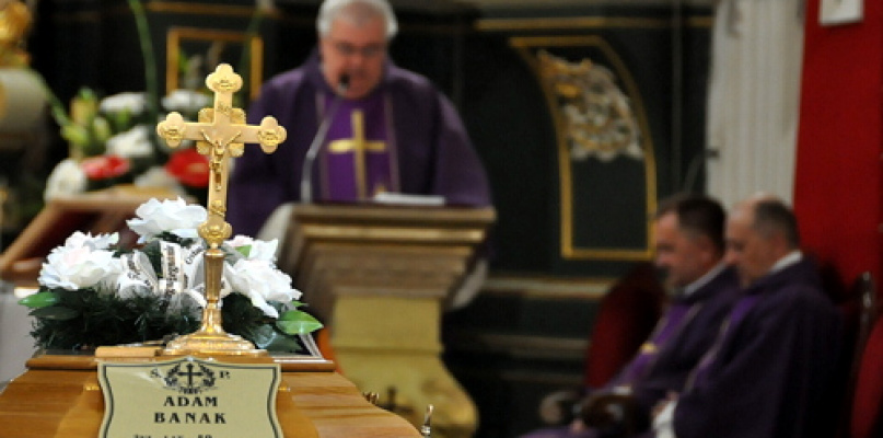Pożegnali Adama Banaka (FOTO)