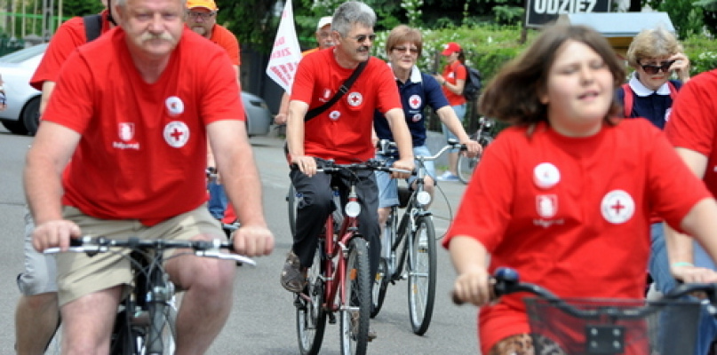 Krwiodawcy na rowerach (FOTO)