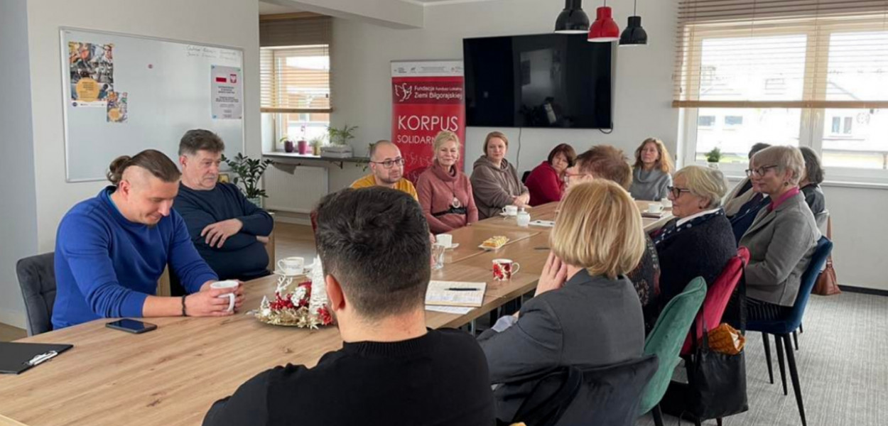 Spotkanie w Fundacji FLZB w Biłgoraju. Tematem...