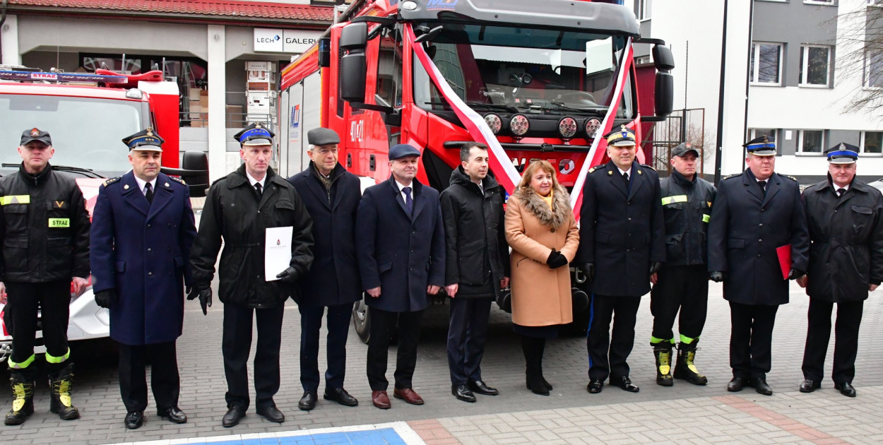 Nowe wozy bojowe dla KP PSP w Biłgoraju oraz OSP Sól